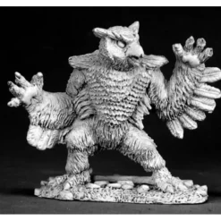Tabletop Miniatures>Reaper Miniatures Owl Bear #02526 Dark Heaven Legends Unpainted Metal RPG Figure - Your Source for Gaming Essentials