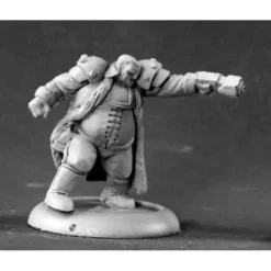 Tabletop Miniatures>Reaper Miniatures Phat Clark, Gang Boss #50112 Chronoscope D&D RPG Mini Figure - Your Source for Gaming Essentials