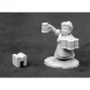 Reaper Miniatures Poppy Cloverlocks, Halfling Barmaid #03932 Unpainted Metal - Your Source for Gaming Essentials Online