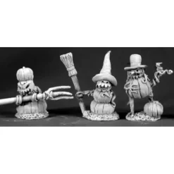 Tabletop Miniatures>Reaper Miniatures Pumpkin Horrors (3 Pieces) #03356 Dark Heaven Unpainted Metal - Your Source for Gaming Essentials