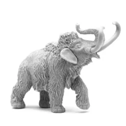 Tabletop Miniatures>Reaper Miniatures Pygmy Mammoth #44111 Bones Black Unpainted Plastic Figure - Your Source for Gaming Essentials