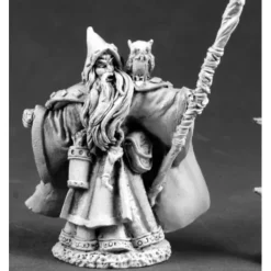 Tabletop Miniatures>Reaper Miniatures Qualanar, Human Wizard #03693 Dark Heaven Unpainted Metal - Your Source for Gaming Essentials