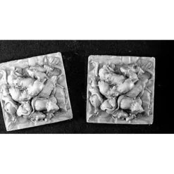 Tabletop Miniatures>Reaper Miniatures Rat Swarm (2 Pieces) #03394 Dark Heaven Unpainted Metal - Your Source for Gaming Essentials