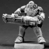 Tabletop Miniatures>Reaper Miniatures Reggie Van Zandt, IMEF Heavy Gunner #50022 Chronoscope Figure - Your Source for Gaming Essentials