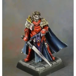 Tabletop Miniatures>Reaper Miniatures Remus Raducan, Blood Wolf Castellan 03912 Unpainted Metal Mini - Your Source for Gaming Essentials