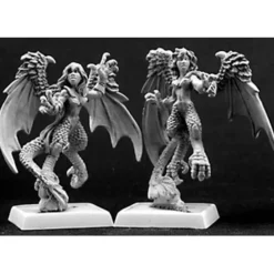 Tabletop Miniatures>Reaper Miniatures Reven Harpies (6) #06183 Warlord Army Pack Unpainted D&D Mini - Your Source for Gaming Essentials