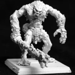 Tabletop Miniatures>Reaper Miniatures River Troll #14008 Reptus Unpainted RPG D&D Mini Figure - Your Source for Gaming Essentials