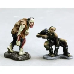 Tabletop Miniatures>Reaper Miniatures Ronnie & Reggie, Zombies 2P 03601 Dark Heaven Unpainted Metal - Your Source for Gaming Essentials