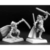 Tabletop Miniatures>Reaper Miniatures Shadow Sisters (9) #06173 Warlord Army Pack Unpainted D&D Mini - Your Source for Gaming Essentials