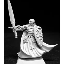 Tabletop Miniatures>Reaper Miniatures Sir Malcolm, Crusaders Sergeant 14069 Crusaders Unpainted Mini - Your Source for Gaming Essentials