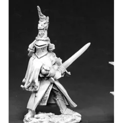 Tabletop Miniatures>Reaper Miniatures Sir Richard the White #02420 Dark Heaven Unpainted Metal - Your Source for Gaming Essentials