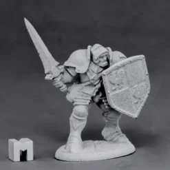 Tabletop Miniatures>Reaper Miniatures Sir William the Peacemaker #03868 Dark Heaven Unpainted Metal - Your Source for Gaming Essentials