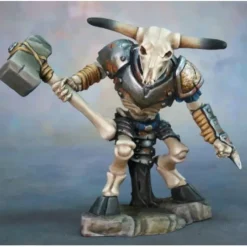 Tabletop Miniatures>Reaper Miniatures Skeletal Minotaur #03820 Dark Heaven Unpainted Mini - Your Source for Gaming Essentials
