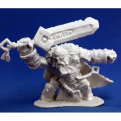 Tabletop Miniatures>Reaper Miniatures Skorg Ironskull, Fire Giant King #77101 Bones RPG Mini Figure - Your Source for Gaming Essentials