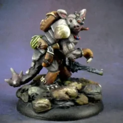 Tabletop Miniatures>Reaper Miniatures Skraw The Last Armadillion #50292 Chronoscope Unpainted Figure - Your Source for Gaming Essentials