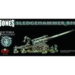 Tabletop Miniatures>Reaper Miniatures Sledgehammer BFG #70700 Bones Unpainted Gray Plastic Set - Your Source for Gaming Essentials