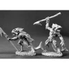 Tabletop Miniatures>Reaper Miniatures Slithe Raiders (2 Pieces) #03161 Dark Heaven Unpainted Metal - Your Source for Gaming Essentials