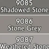 Tabletop Miniatures>Reaper Miniatures Stone Colors #09729 Master Series Triads 3 Pack .5oz Paint - Your Source for Gaming Essentials