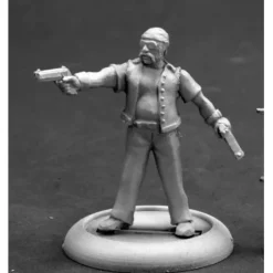 Tabletop Miniatures>Reaper Miniatures Stubbs, Biker Thug #50272 Chronoscope D&D RPG Mini Figure - Your Source for Gaming Essentials