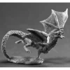 Tabletop Miniatures>Reaper Miniatures Swamp Dragon Hatchling #03694 Dark Heaven Unpainted Metal - Your Source for Gaming Essentials