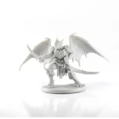 Tabletop Miniatures>Reaper Miniatures Tazythas, Dragonfolk Rogue #77656 Bones Unpainted Plastic - Your Source for Gaming Essentials