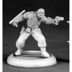 Tabletop Miniatures>Reaper Miniatures Terrell, Zombie Survivor #50191 Chronoscope RPG Mini Figure - Your Source for Gaming Essentials