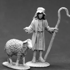 Tabletop Miniatures>Reaper Miniatures The Nativity: Shepherd #01433 Unpainted Special Metal Figure - Your Source for Gaming Essentials