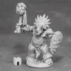 Tabletop Miniatures>Reaper Miniatures Thunderfoot Defender (Triceratops) #03874 Unpainted Metal Mini - Your Source for Gaming Essentials