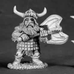 Tabletop Miniatures>Reaper Miniatures Thurge Threeforge Dwarf Hero 03550 Dark Heaven Unpainted Mini - Your Source for Gaming Essentials