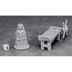 Tabletop Miniatures>Reaper Miniatures Torture Equipment 2 #77443 Bones Unpainted RPG D&D Mini Figure - Your Source for Gaming Essentials