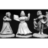 Tabletop Miniatures>Reaper Miniatures Townsfolk III (3) 02655 Dark Heaven Unpainted Metal Figure - Your Source for Gaming Essentials