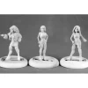 Tabletop Miniatures>Reaper Miniatures Townsfolk: Ladies Of The Night (3) #50157 Chronoscope Figure - Your Source for Gaming Essentials