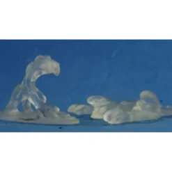 Tabletop Miniatures>Reaper Miniatures Translucent Slimes (2) #77306 Bones D&D RPG Mini Figure - Your Source for Gaming Essentials