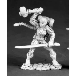 Tabletop Miniatures>Reaper Miniatures Twasha Dawnhunter Ranger 03530 Dark Heaven Unpainted Metal - Your Source for Gaming Essentials