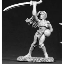 Tabletop Miniatures>Reaper Miniatures Tyden, Barbarian #02608 Dark Heaven Legends Unpainted Metal - Your Source for Gaming Essentials