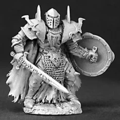 Tabletop Miniatures>Reaper Miniatures Unpainted Benedikt Hellhorn, Evil Warrior #03200 Dark Heaven - Your Source for Gaming Essentials