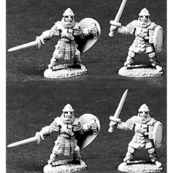 Tabletop Miniatures>Reaper Miniatures Unpainted Anhurian Swordsmen 4P #06023 Dark Heaven Army Pack - Your Source for Gaming Essentials