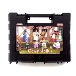 Tabletop Miniatures>Reaper Miniatures Unpainted The Village of Kullhaven Townsfolk I 10029 Boxed Set - Your Source for Gaming Essentials