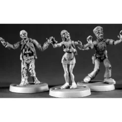 Tabletop Miniatures>Reaper Miniatures Urban Zombies (3) #50038 Chronoscope Metal D&D RPG Mini Figure - Your Source for Gaming Essentials