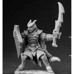 Tabletop Miniatures>Reaper Miniatures Vaeloth, Hellborn Paladin #03419 Dark Heaven Unpainted Metal - Your Source for Gaming Essentials
