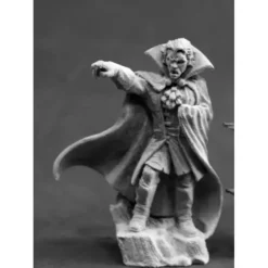Tabletop Miniatures>Reaper Miniatures Vampire Lord #03839 Dark Heaven Legends Unpainted Metal - Your Source for Gaming Essentials