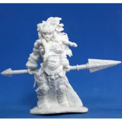 Tabletop Miniatures>Reaper Miniatures Vanja, Fire Giant Queen #77100 Bones D&D RPG Mini Figure - Your Source for Gaming Essentials