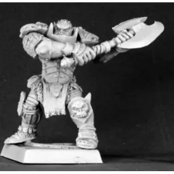 Tabletop Miniatures>Reaper Miniatures Varaug, Orc Warlord (Alternate Sculpt) #14536 Reven Unpainted - Your Source for Gaming Essentials
