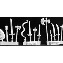 Tabletop Miniatures-Reaper Miniatures Weapons Pack II (13) #02202 Dark Heaven Unpainted Metal - Your Source for Gaming Essentials