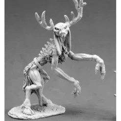 Tabletop Miniatures-Reaper Miniatures Wendigo #03673 Dark Heaven Legends Unpainted Metal RPG Figure - Your Source for Gaming Essentials