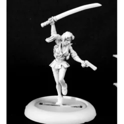 Tabletop Miniatures-Reaper Miniatures Whitney, Anime Heroine #50228 Chronoscope D&D RPG Mini Figure - Your Source for Gaming Essentials