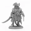 Tabletop Miniatures-Reaper Miniatures Wicked Hand: Vax Kreel, Hellborn Pirate #04021 Unpainted Metal Figure - Your Source for Gaming Essentials