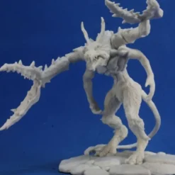 Tabletop Miniatures-Reaper Miniatures Wolf Demon #77307 Bones Plastic D&D RPG Mini Figure - Your Source for Gaming Essentials