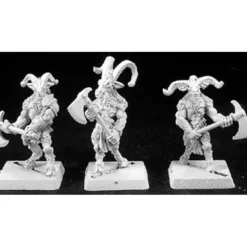 Tabletop Miniatures-Reaper Miniatures Woodcutters (8), Reven Grunt 06161 Warlord Army Pack Unpainted - Your Source for Gaming Essentials