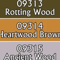 Tabletop Miniatures-Reaper Miniatures Woods #09809 Master Series Triads 3 Pack .5oz Paint - Your Source for Gaming Essentials